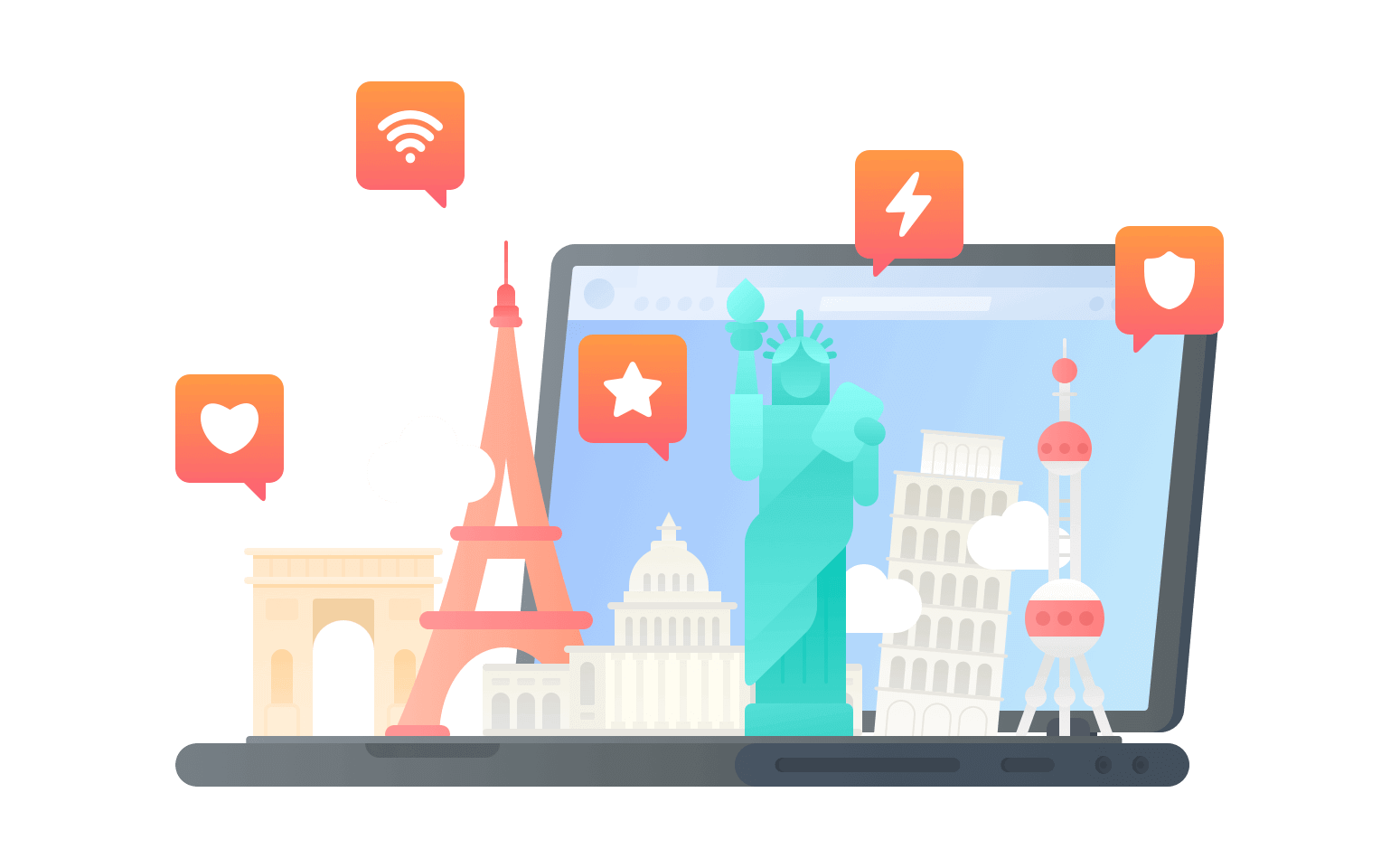 在圣基茨和尼维斯连接到中国的加速器 - 大陆VPN